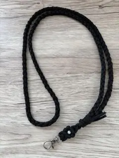 1点吊りスマホショルダー　ブラック