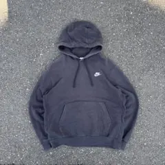 00s oldnike 鬼フェード ブラック パーカー 短丈 シティーボーイ