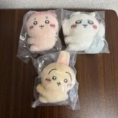 ちいかわ クリップぬいぐるみ② 3種セットうさぎ モモンガ 古本屋