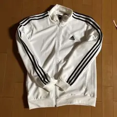 adidas ホワイト トラックジャケット