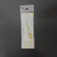 緑色のクローバーチャーム携帯ストラップ