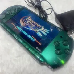美品❤️SONY PSP-3000 希少色スピリティッドグリーン　充電器付き
