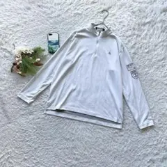 ルコックスポルティフ ゴルフウェア ハーフジップ ロゴ M 長袖 スポーツ 外出