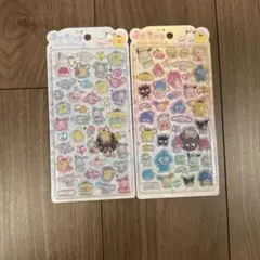 正規品　うるちゅるポップシール　キキララ　マイメロ　キティ　ポチャッコ　サンリオ