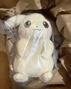 新品タグ付き】ぬいぐるみ ぽこ あ ポケモン ピカチュウ（うすいろ