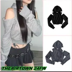 THE AIR TOWN shouler without top black