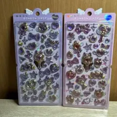 《264》正規品 ボンボンドロップシール magical パープル&ピンク
