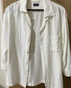 BACK NUMBER 長袖シャツ ホワイト M