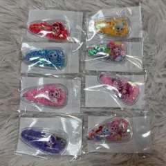 キャッチ！ティニピン　キラキラヘアクリップ　8種　コンプリート