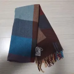 新品、タグ付きマフラーカラフル