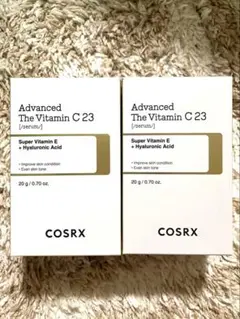 【新品】COSRX 公式 ビタミンC23セラム 第2世代 2個セット＋日焼け止め