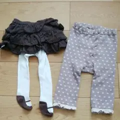 baby Gap 70 タイツスカート&レギンス 2枚セット