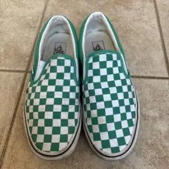 バンズ スリッポン　グリーン