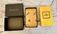 GUCCI FENDI 空箱 2点セット ギフトボックス