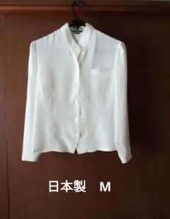 Tokyo New Modeレディース ホワイト長袖シャツ ブラウス