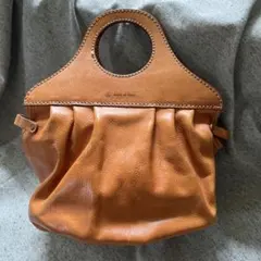 ALBERO イタリア製 本革 ハンドバッグ