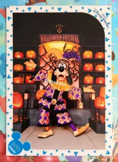 ディズニー　スペフォ　原版　『 ディズニーハロウィン』グーフィー　1枚