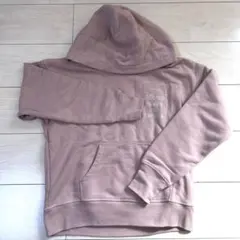 くすみピンク　パーカー　UNIQLO