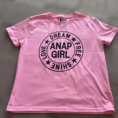 ANAP GIRL 半袖Tシャツ ピンク Mのサムネイル