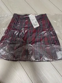 UNIQLO チェック柄ミニスコート 120