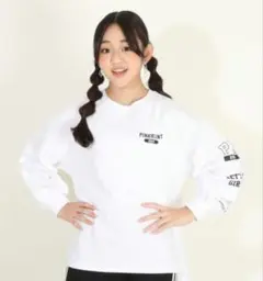 最終値下げ！試着のみピンクハント　人気完売カットソー　サイズM