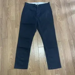日本製　アーバンリサーチ ストレッチ テーパード チノパンツ 濃紺 M