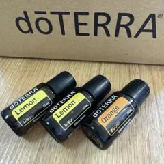 dōTERRA レモン　オレンジ　エッセンシャルオイル 15ml 3本セットのサムネイル