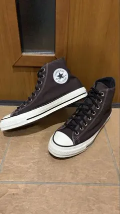 コンバース オールスター OX クップ ブラック シルバー レザー