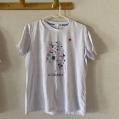 le coq sportif テニスウェア レディースTシャツ ホワイトのサムネイル
