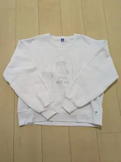 Vintage　スウェット　ホワイト　ロゴ