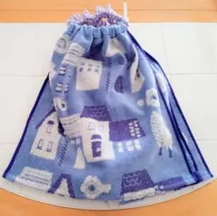 タオルエプロン　おりこうエプロン　３枚セット　☆北欧風　家　ハウス　☆No.88