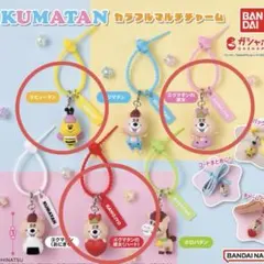 クマタン　KUMATAN カラフルマルチチャーム 3点セット