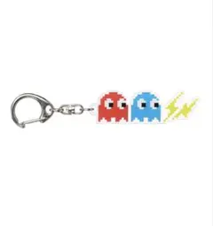 PAC-MAN GHOST FRGMT ACLYLIC KEYHOLDER