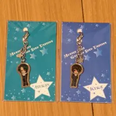 ガンダムSEED DESTINY ファスナーアクセサリー　キラ　アスラン　セット