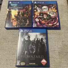 プレステ4ソフト　３点セット‼️