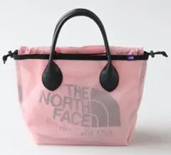 ノースフェイス パープルレーベル ピンク メッシュ トートバッグ NN7404N