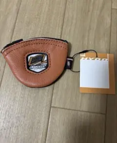 ★HYOD ヒョウドウ　レザーコインパース★ 新品　オレンジ/ブラック　小銭のサムネイル