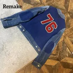 GU リメイクデニム　ジージャン　アメカジ　一点物　オシャレ