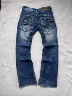 。*様 ろ*と様 true religion風デニムフレアパンツ　swag系　y