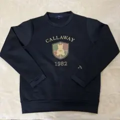 【Callaway】キャロウェイ 長袖　トレーナー ブラック M