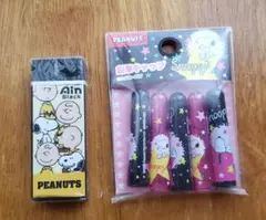 PEANUTS スヌーピー 鉛筆キャップ 消しゴム セット