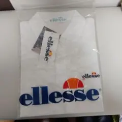 ellesse ホワイト ポロシャツ