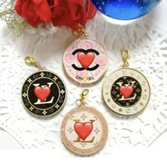 チャーム・まとめ売り【4点】大きめサイズ，アクセサリー