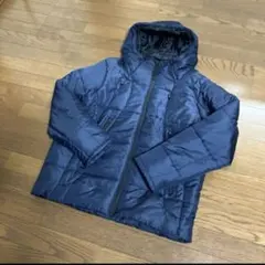 週末お値下げ❣️CAMP7 ネイビー ダウンジャケット Mサイズ 収納袋付き 