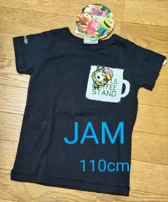 新品 JAM ジャム 110 半袖 Tシャツ ネイビー 保育園 通学 夏服のサムネイル