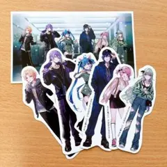 プロセカ　zozotown ステッカー　ワンダショ　第2弾　ゾゾ　ワンダショ