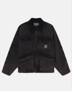 【STUSSY】ウォッシュド　ワークジャケット　Mサイズ　ステッカー付 2025年最新】ステューシー ジャケット STUSSY メンズ Canvas