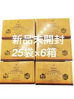 はちみつ紅茶　HONEY TEA 25袋×6箱 新品未開封のサムネイル