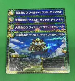 1006 大革命のDワイルドサファリチャンネル4枚