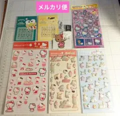 サンリオ　シール　ハローキティ　けろけろけろっぴ　ポチャッコ　ポムポムプリン